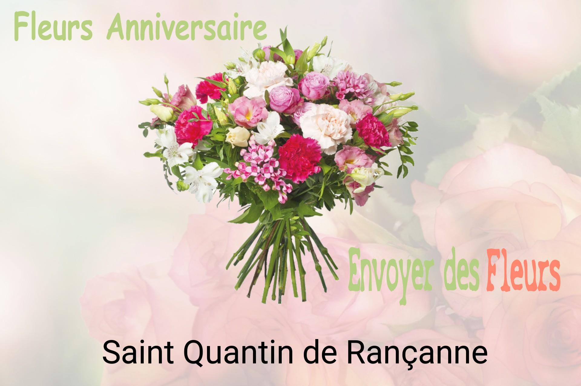 Bouquet de fleurs d’anniversaire livré à Saint-Quantin-de-Rançanne